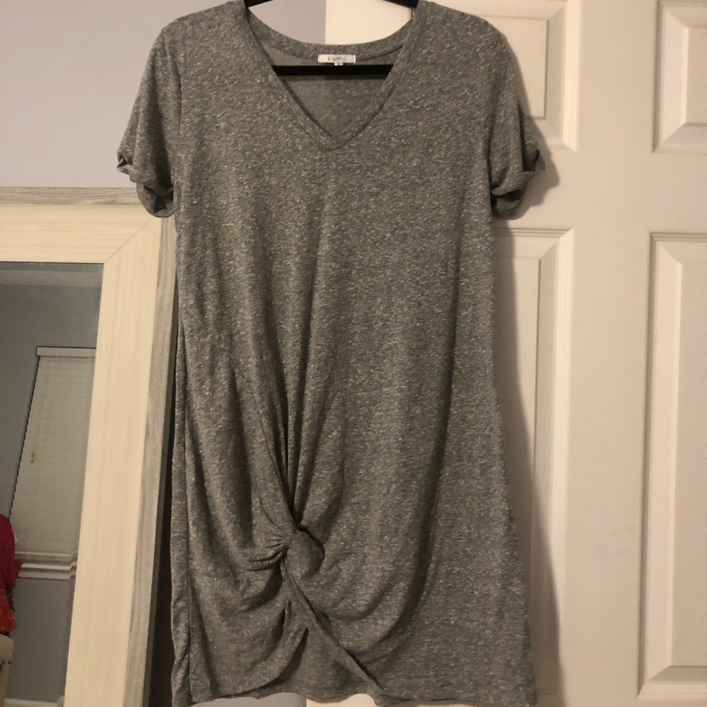 Z Supply Grey Tshirt Dress